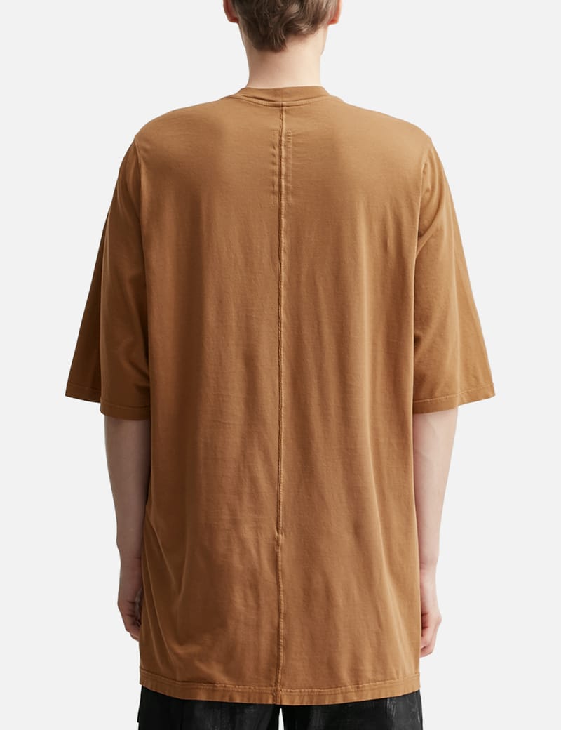 【関税込み】Rick Owens ブラウン Hollywood Jumbo SS Tシャツ リックオウエンス・ダークシャドウ - Hollywood Jumbo Short