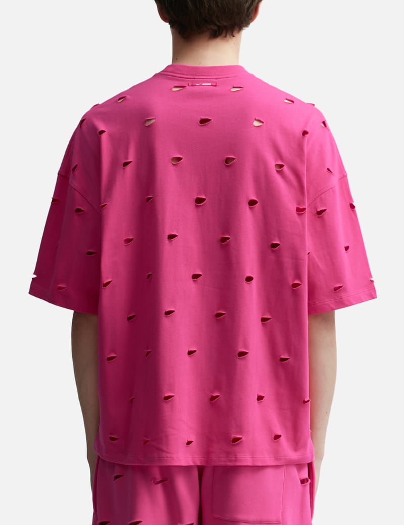 JACQUEMUS×Nike Tシャツ Jacquemus x Nike Le Swoosh T-shirt Dark Pink - SS24 - US