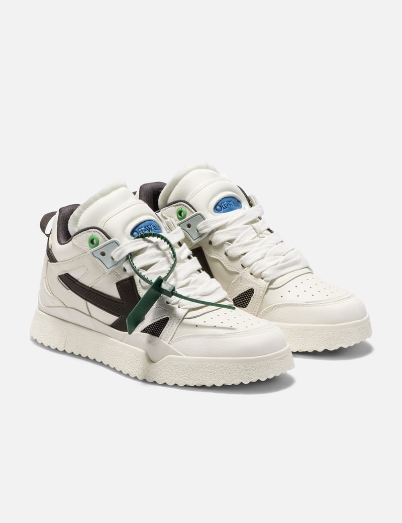 Off-White™ - Midtop Sponge Sneakers | HBX - Globally Curated