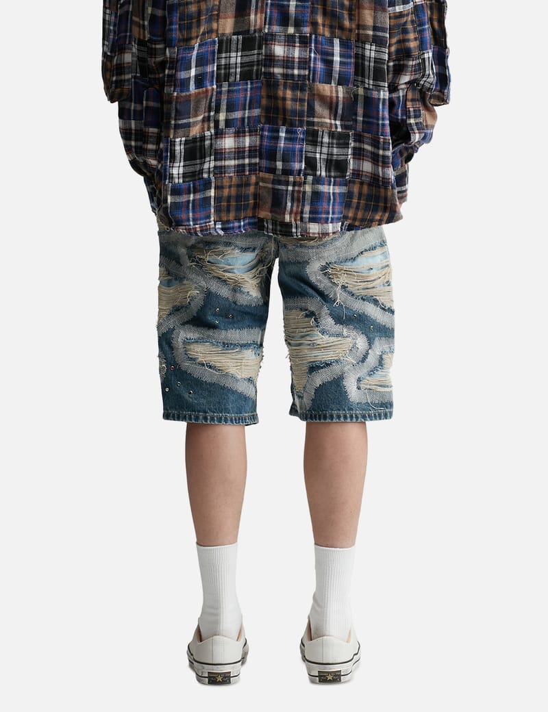 Who Decides War - Chrome Stud Embroidered Short | HBX