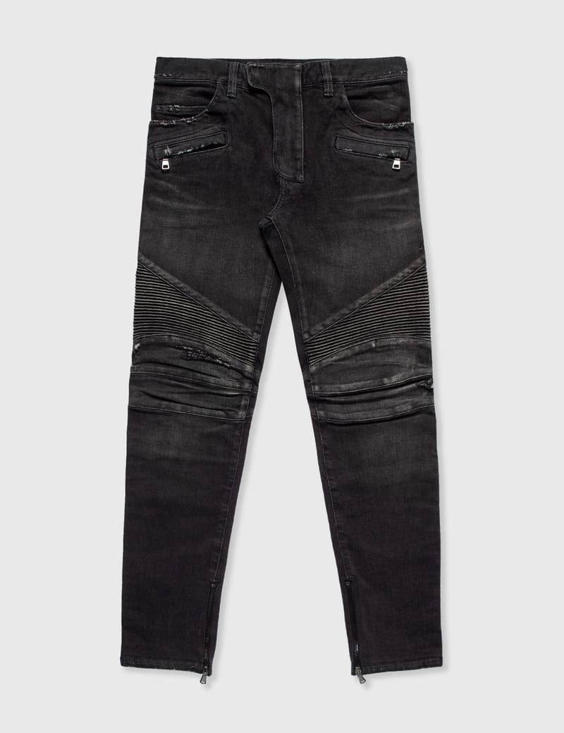 Balmain biker discount jean