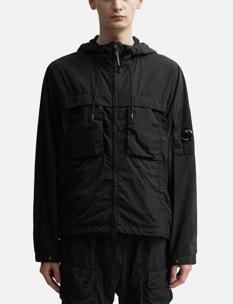 C.P. Company - CHROME-R HOODED JACKET | HBX - Globally C.P. Company - CHROME-R HOODED JACKET | HBX - Globally