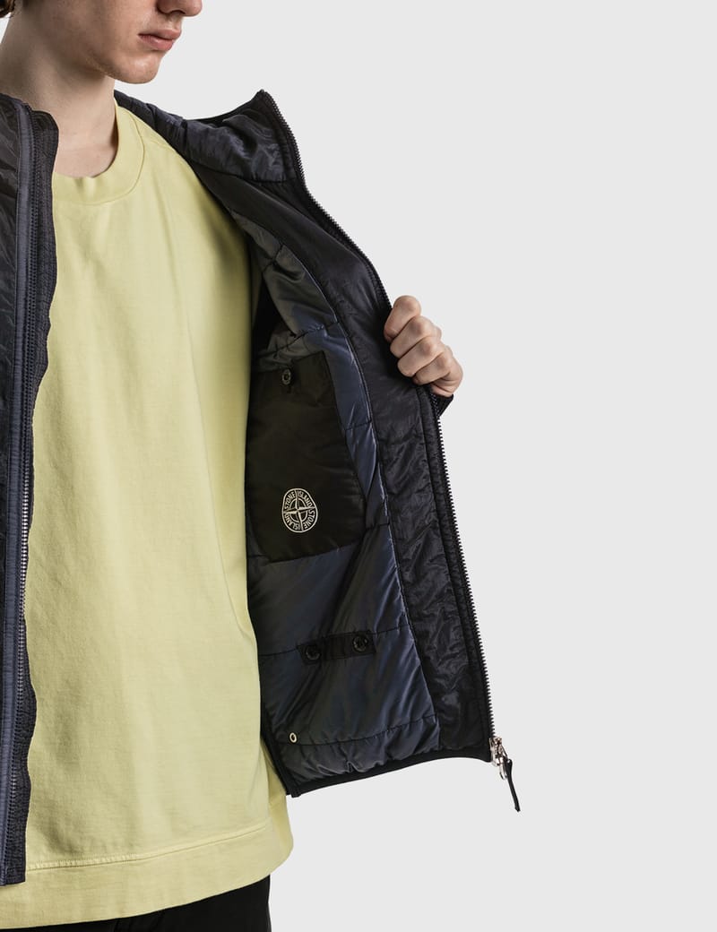 Stone Island - ECONYL® Regenerated Nylon Hooded Blouson | HBX