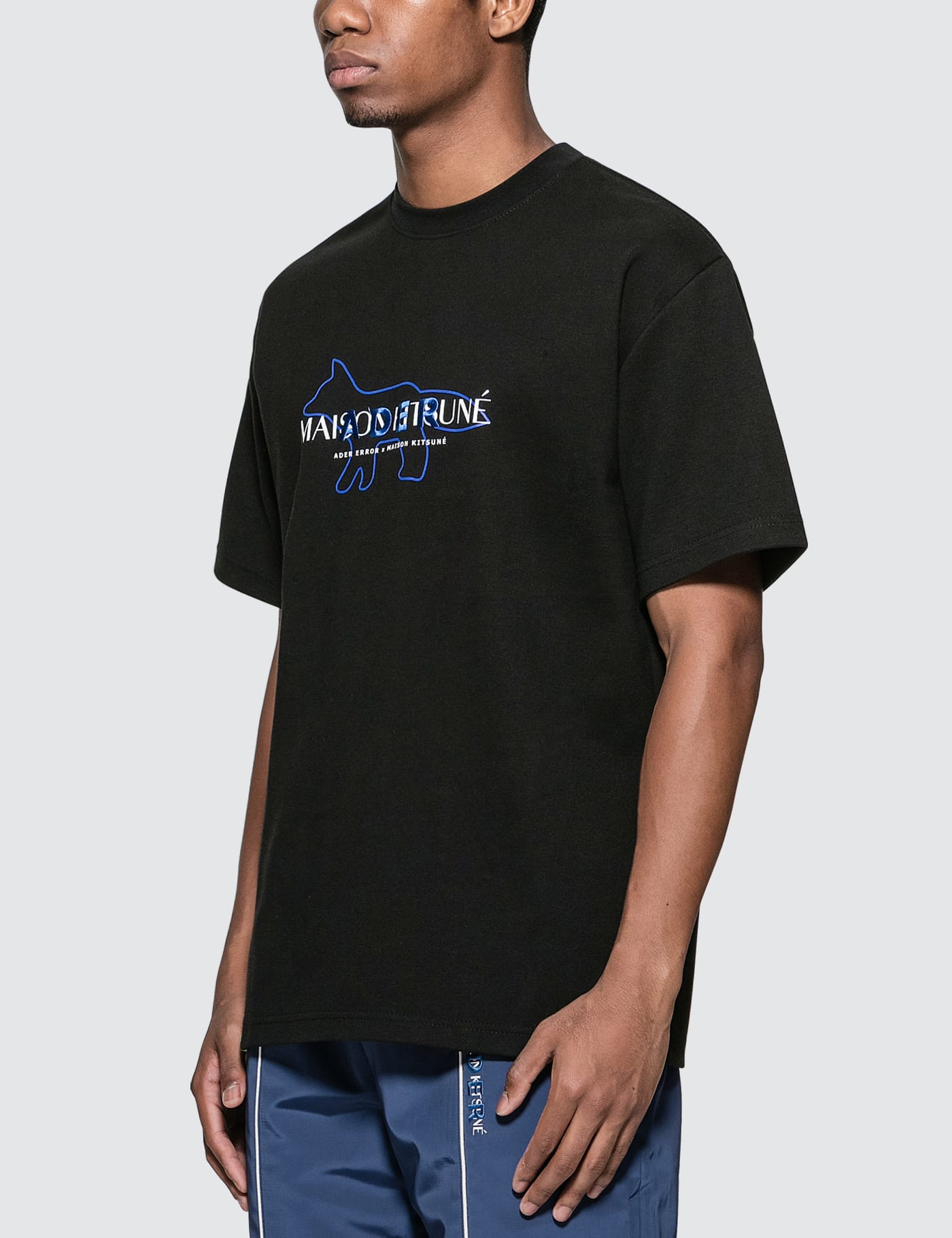 Maison Kitsuné - Ader Error x Maison Kitsune Layout T-shirt | HBX ...