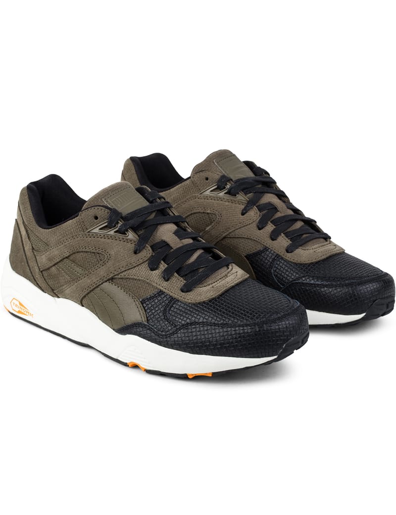 Puma r698 store hombre olive