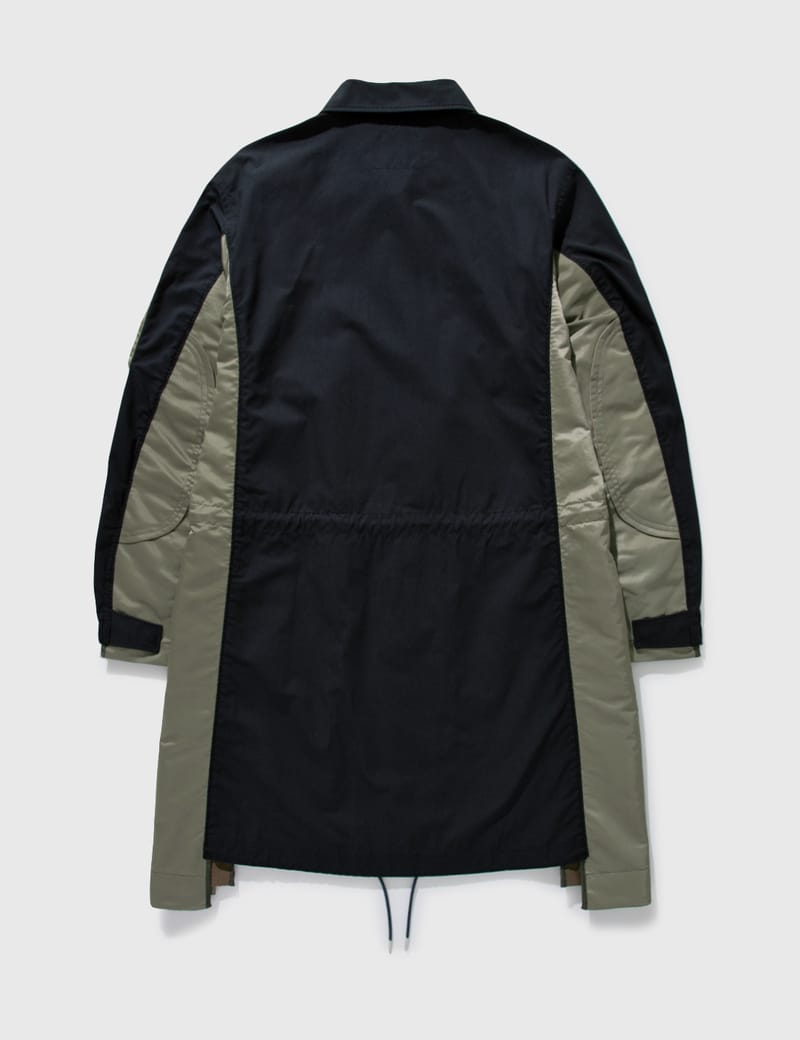 Sacai - Military Coat | HBX - Globally Curated Fashion and