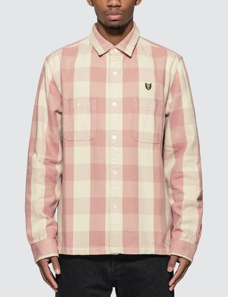 Human Made - HMMD Check Shirt | HBX - Globally Curated Human Made - HMMD Check Shirt | HBX - Globally Curated