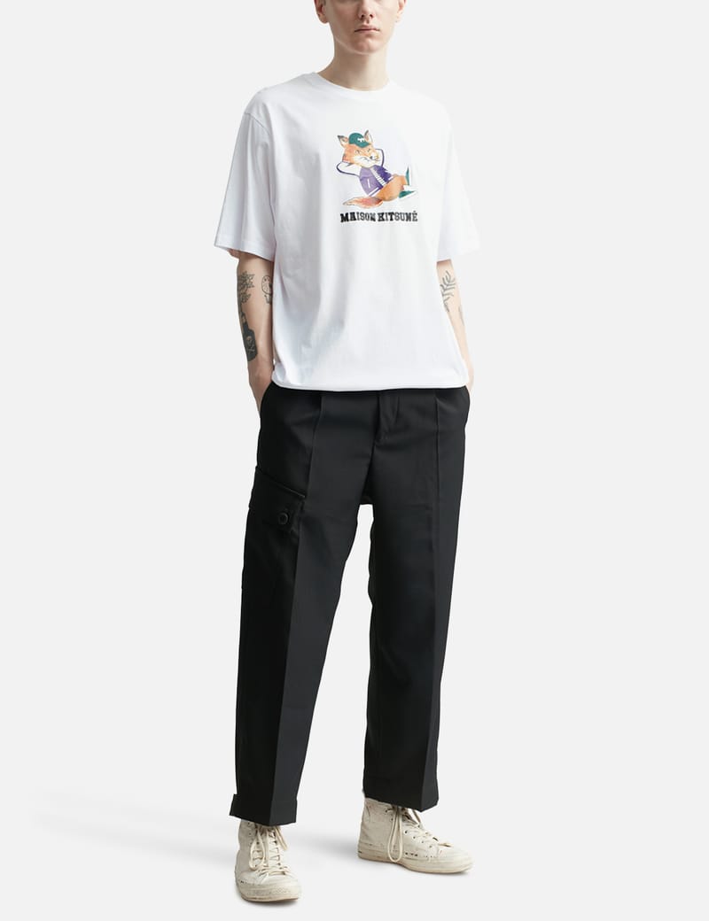 Maison Kitsuné - DRESSED FOX EASY T-SHIRT | HBX - Globally Curated