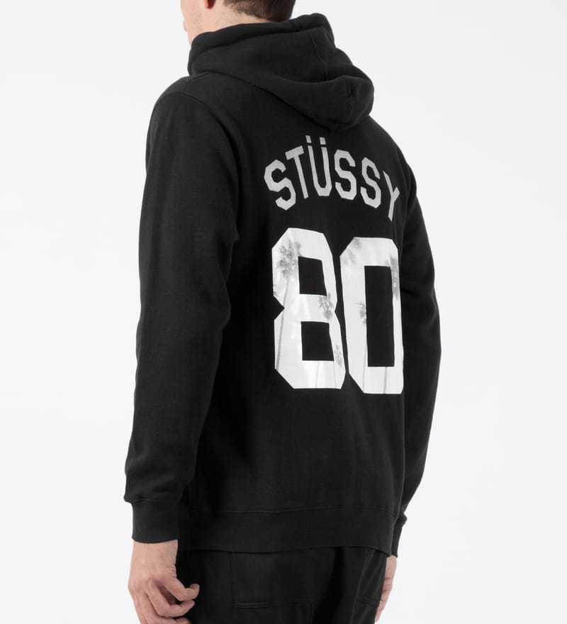 Stüssy - Black LA 80 Hoodie | HBX - Globally Curated Fashion Stüssy - Black LA 80 Hoodie | HBX - Globally Curated Fashion