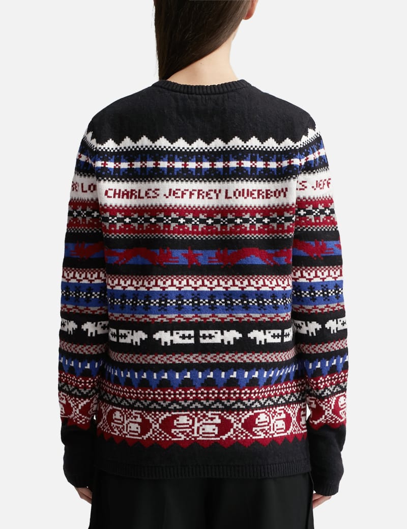 Charles Jeffrey Loverboy - ファイン フェアアイル ジャンパー