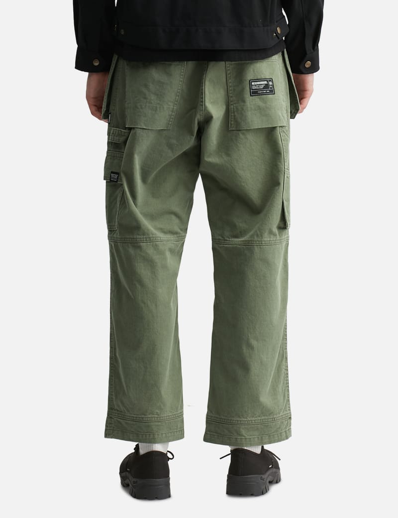 パンツ NEIGHBORHOOD TOOL POCKET UTILITY PANTS NEIGHBORHOOD Tool Pocket Utility Pants - Relaxed sulfur-dyed chino