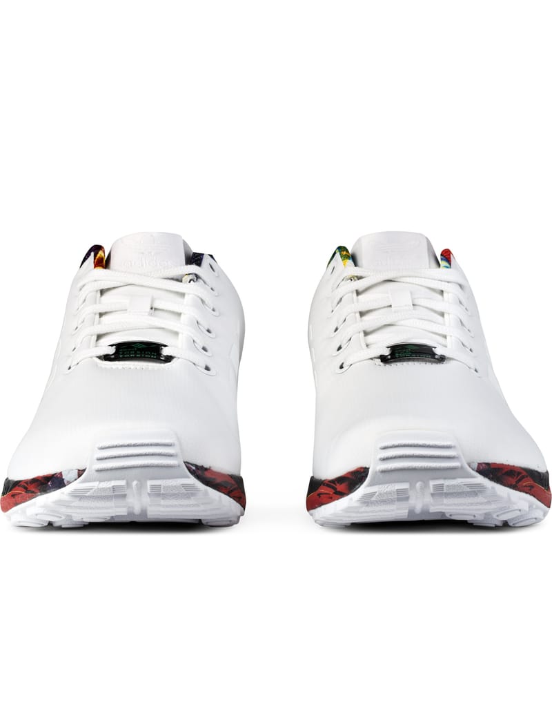 adidas Originals - White AF6325 ZX FLUX Sneakers | HBX