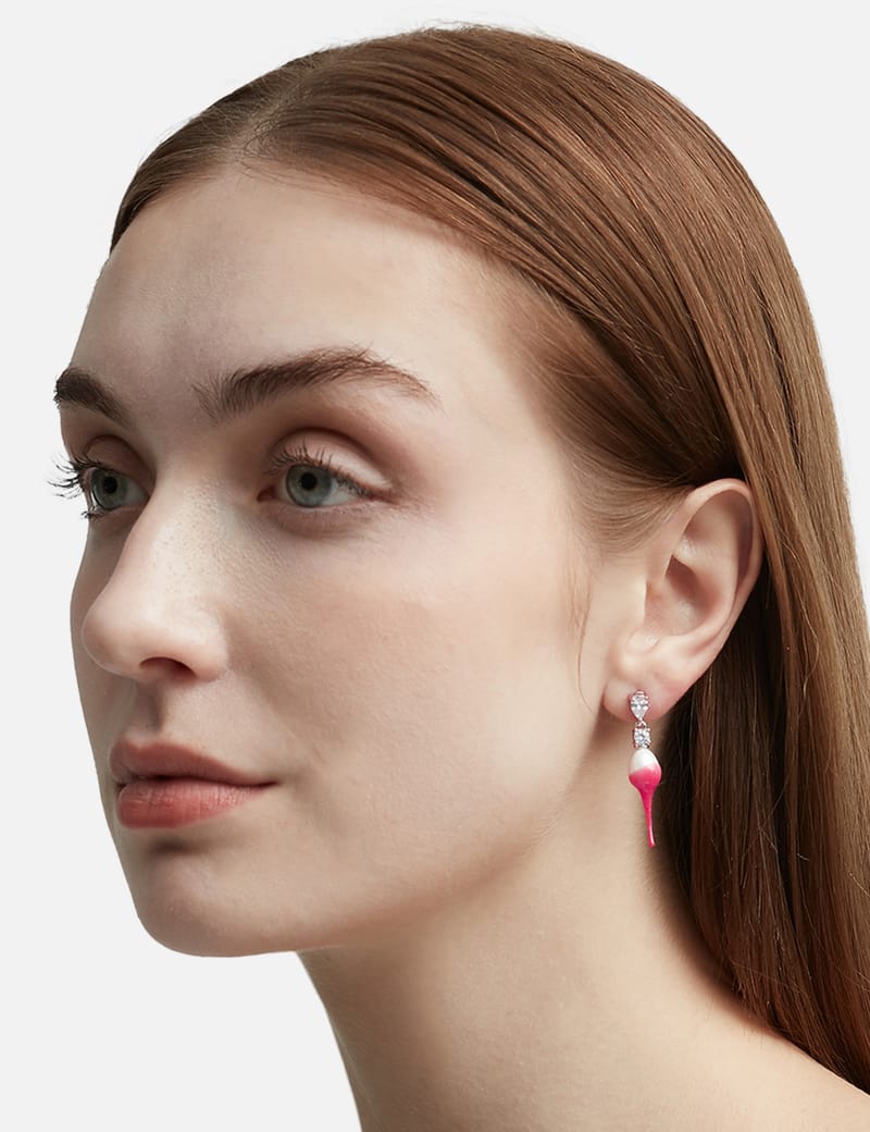 【OTTOLINGER】上品×エッジィ ハンドメイド パールリボンピアス les bon bon｜waltz pearl pierce パール ピアス リボンモチーフ