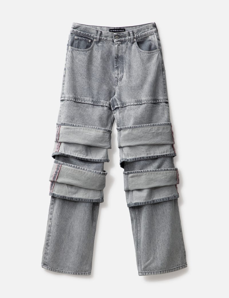 THUG CLUB - Warrior Denim Laser Pants | HBX - Globally Curated 