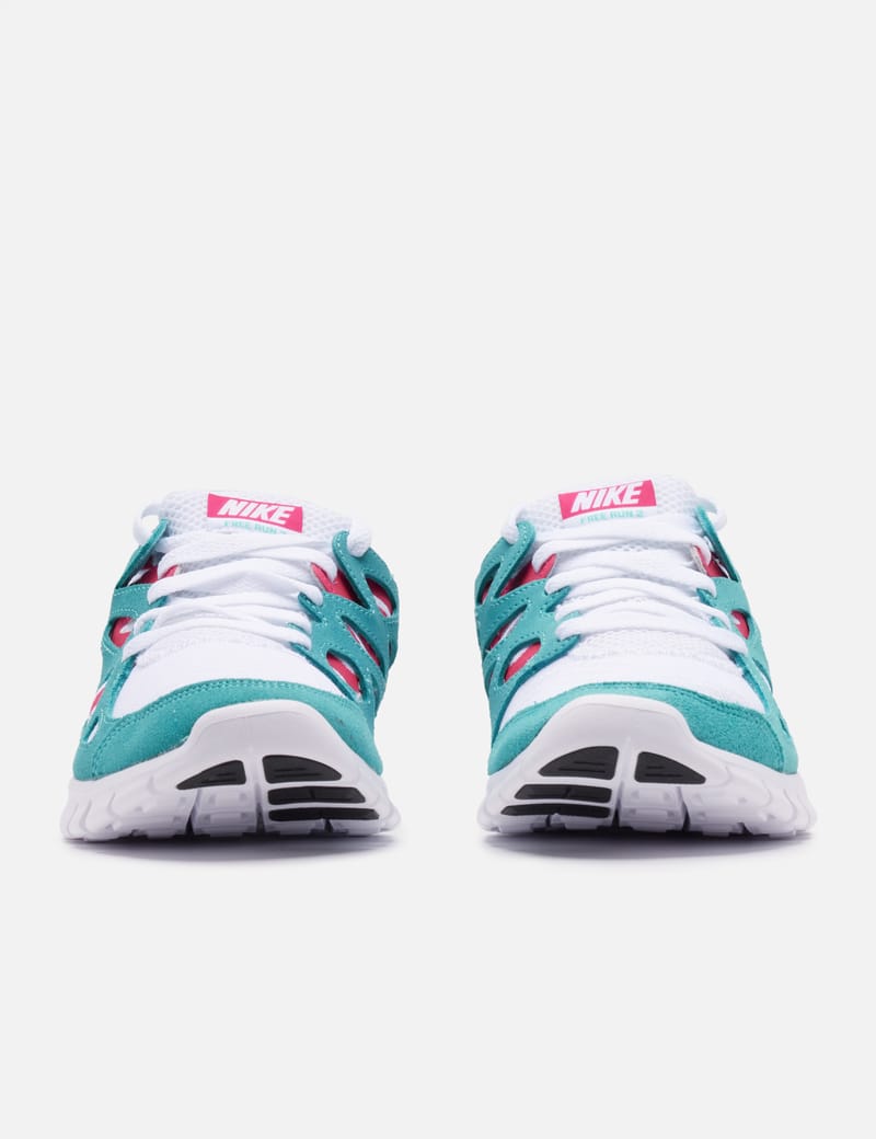 Nike free run sales 2 mens pink