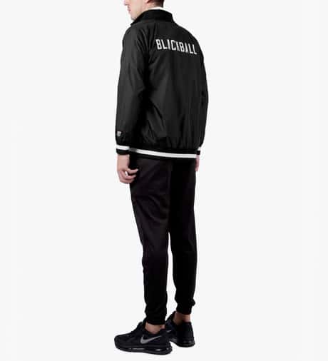 Undefeated - Black Blackball Varsity Jacket | HBX - Globally