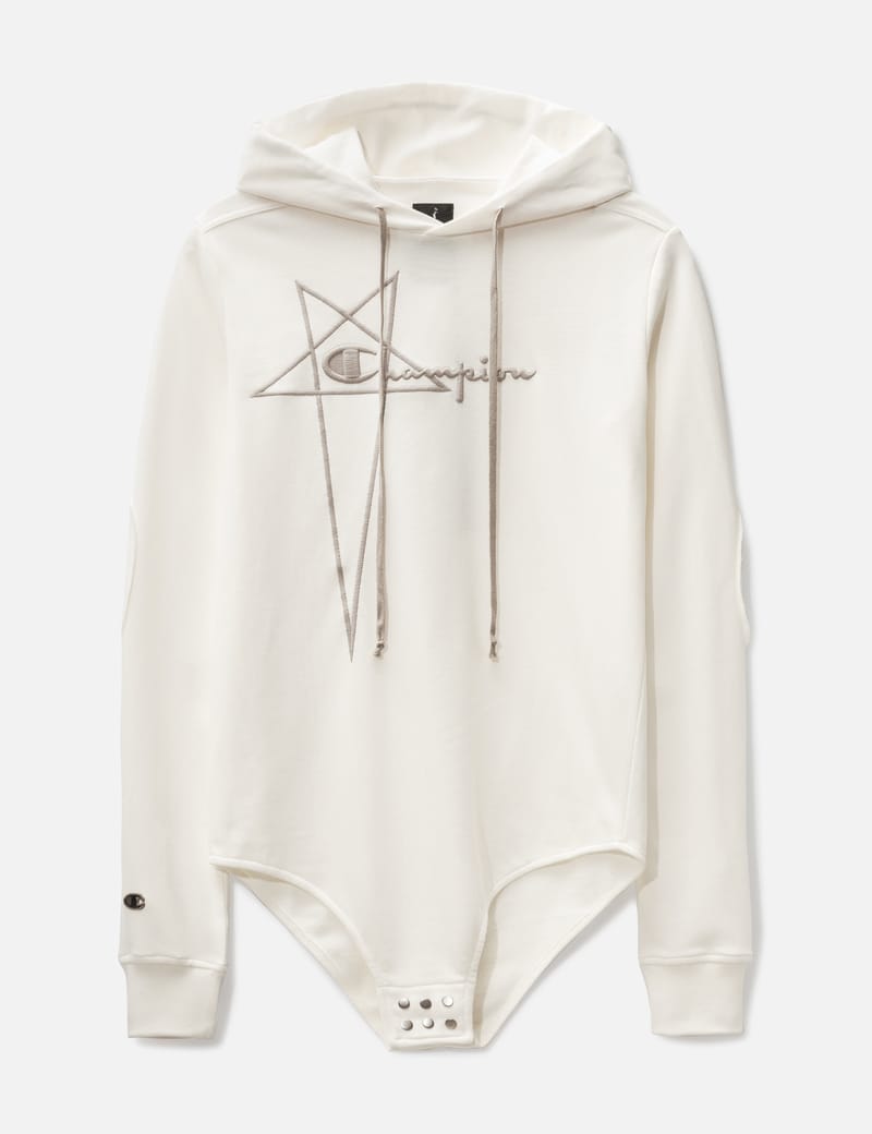 Rick Owens - Rick Owens X Champion フーデッド ボディスーツ | HBX