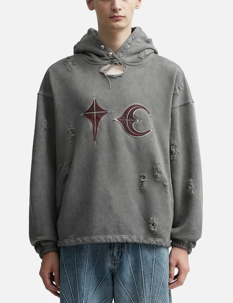 thug club Rock Hooded Sweatshirtよろしくお願いします - パーカー