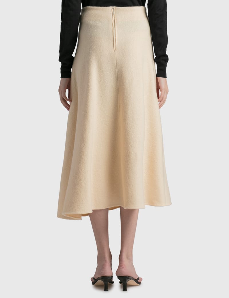 JILSANDER 未着用 ウールモヘアスカート JILSANDER 未着用 ウールモヘアスカート