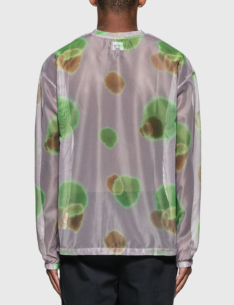Stüssy - Printed Mesh Long Sleeve T-Shirt | HBX - Globally