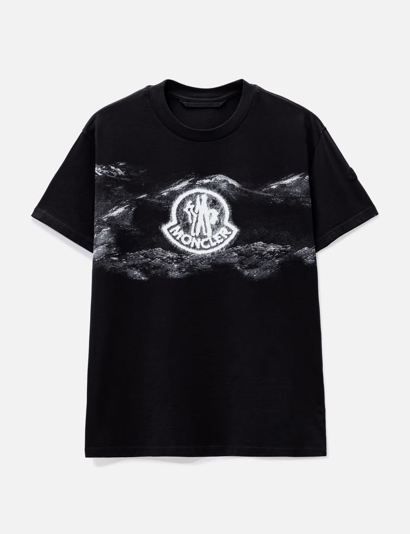 BEAMS F（ビームスF）MONCLER / マットブラック ロゴ クルー