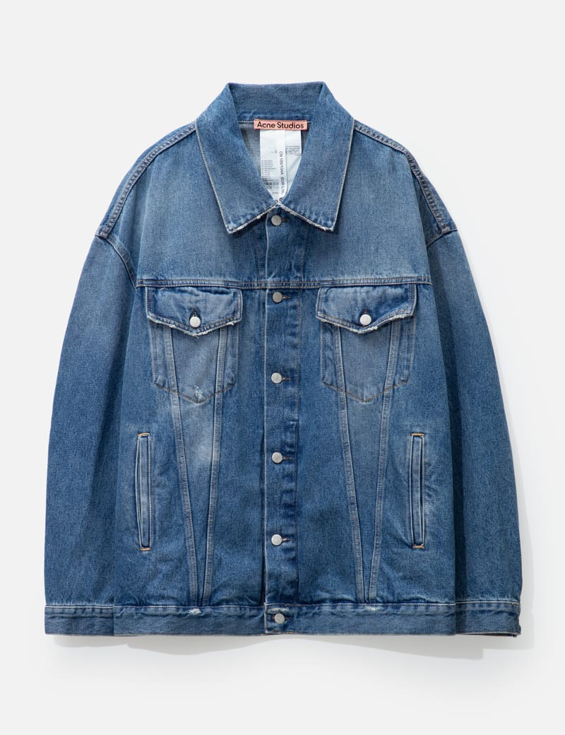 Acne Studios - OVERSIZED DENIM JACKET | HBX - Globally Curated 