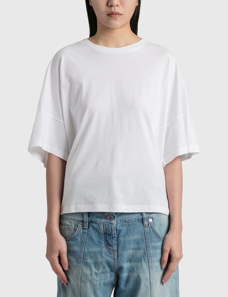 LOEWE ショート オーバーサイズ アナグラム Tシャツ