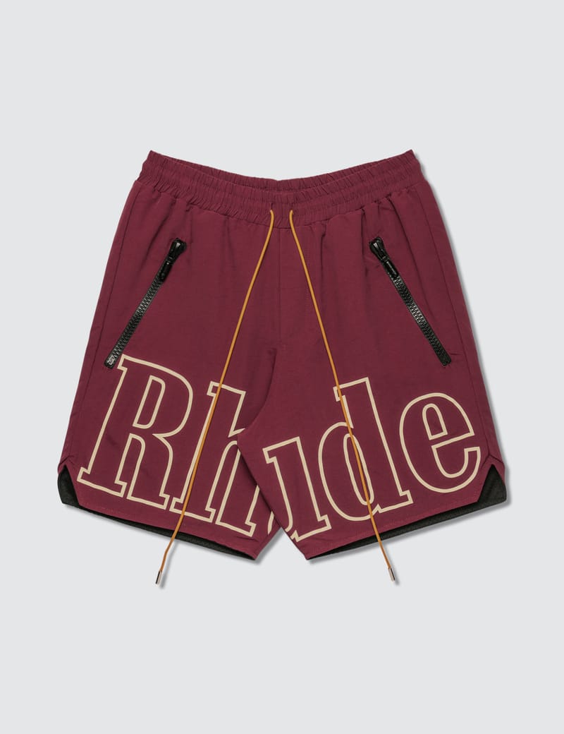 ルード - Oversized Logo Shorts | HBX