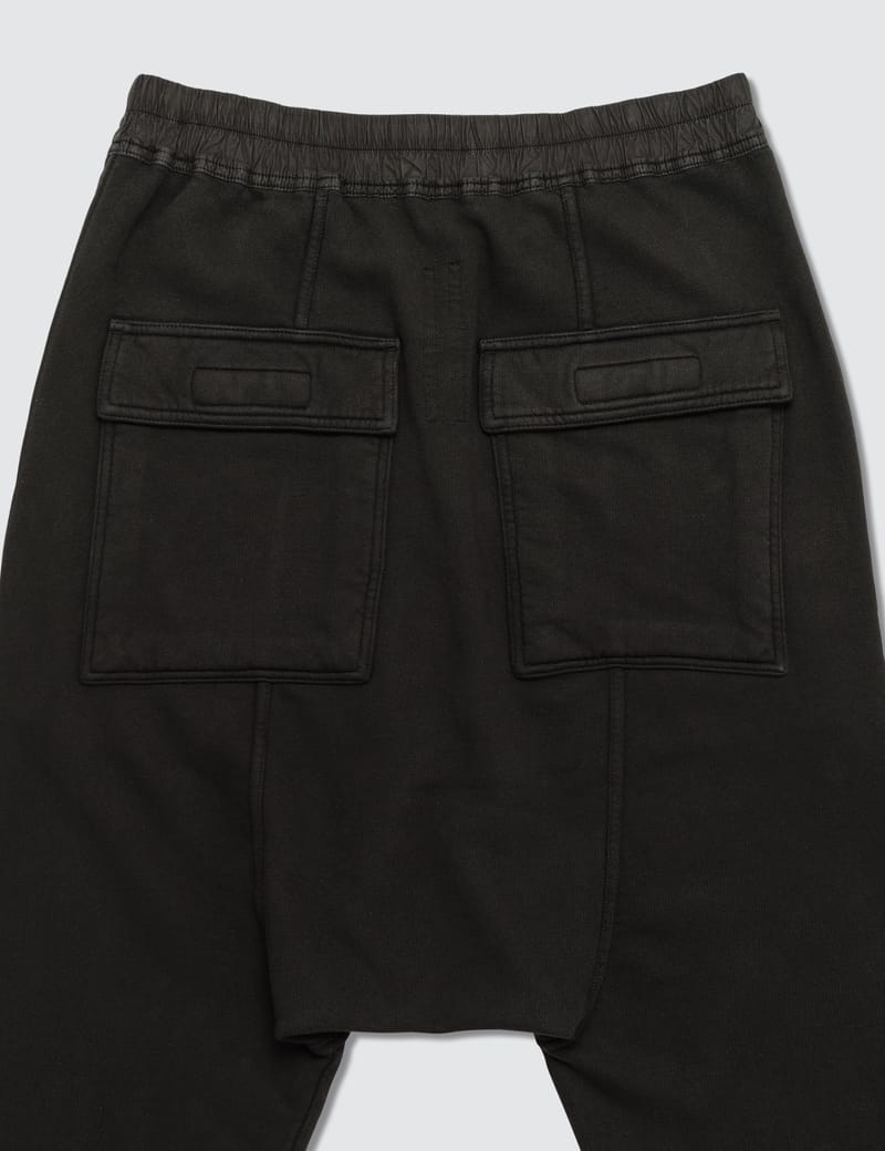 Rick Owens Drkshdw - Drawstring Cropped Pants | HBX