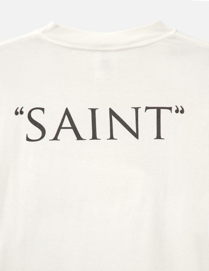 Saint Michael Saint T-Shirt - Graphic cotton tee with bold front