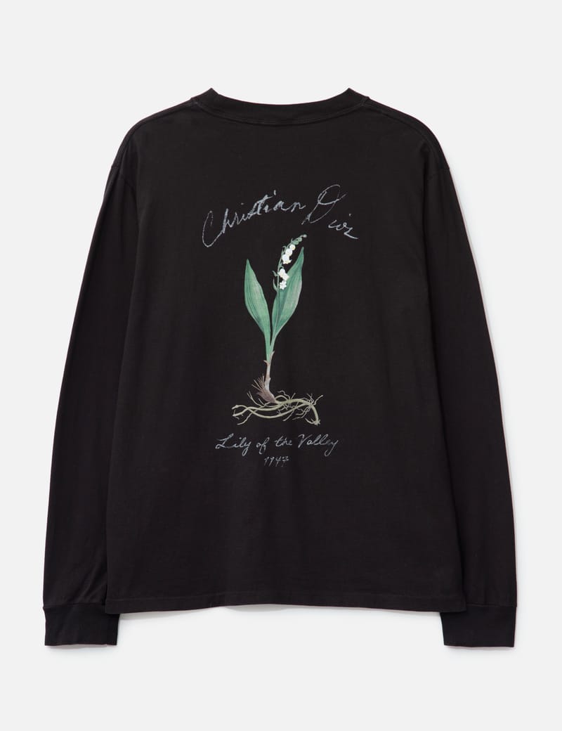 Dior - 'Llily Of The Valley' Long Sleeve T-Shirt | HBX
