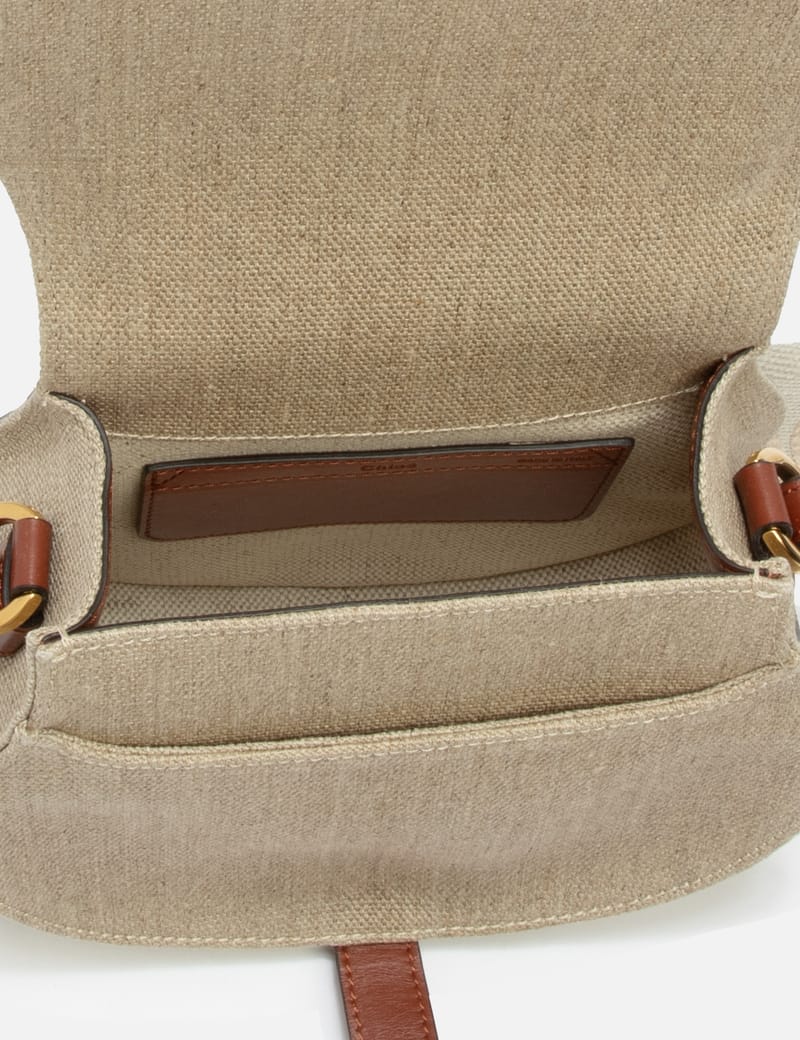 ショルダーバッグ・ポシェット Chloe Small Marcie Saddle Bag Black Chloé Small Marcie Saddle Bag In Grained Leather in Black