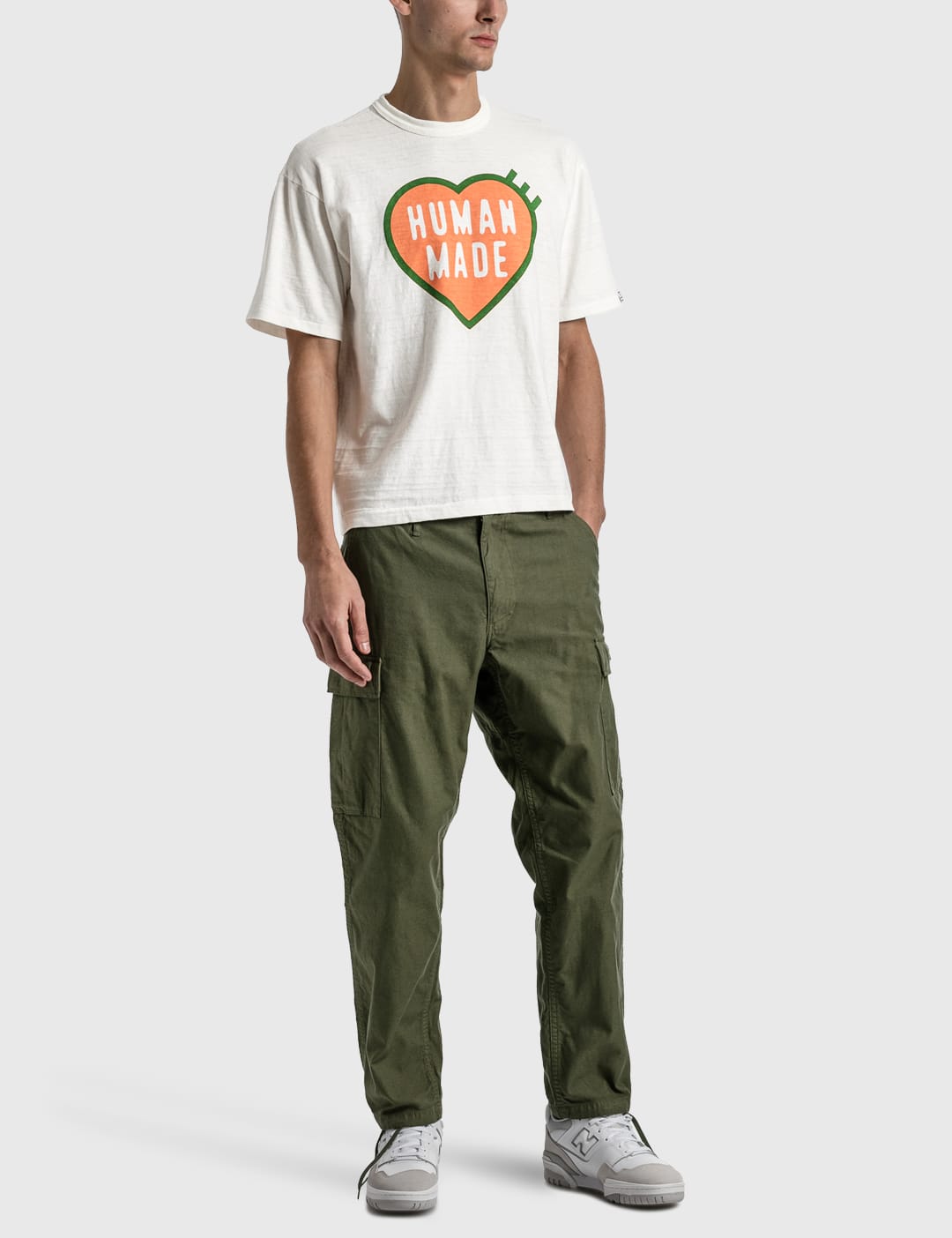 Human Made - Cargo Pants with Carabiner | HBX - Globally Curated