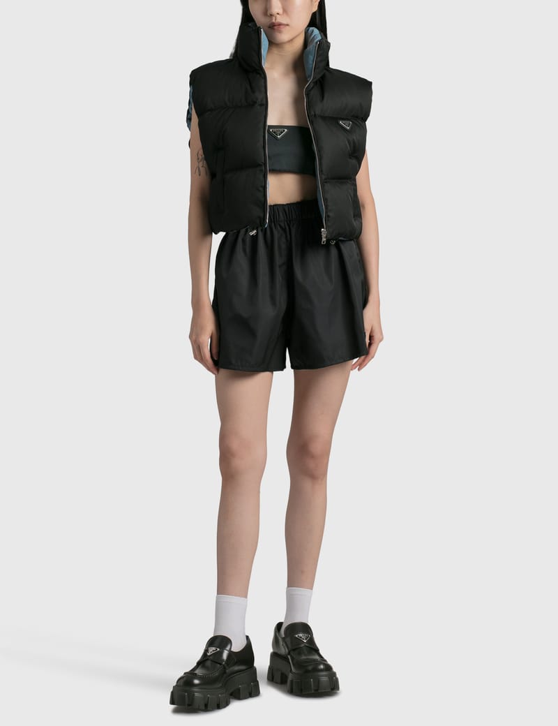 Prada - Re-Nylon Shorts | HBX - Globally Curated Fashion and