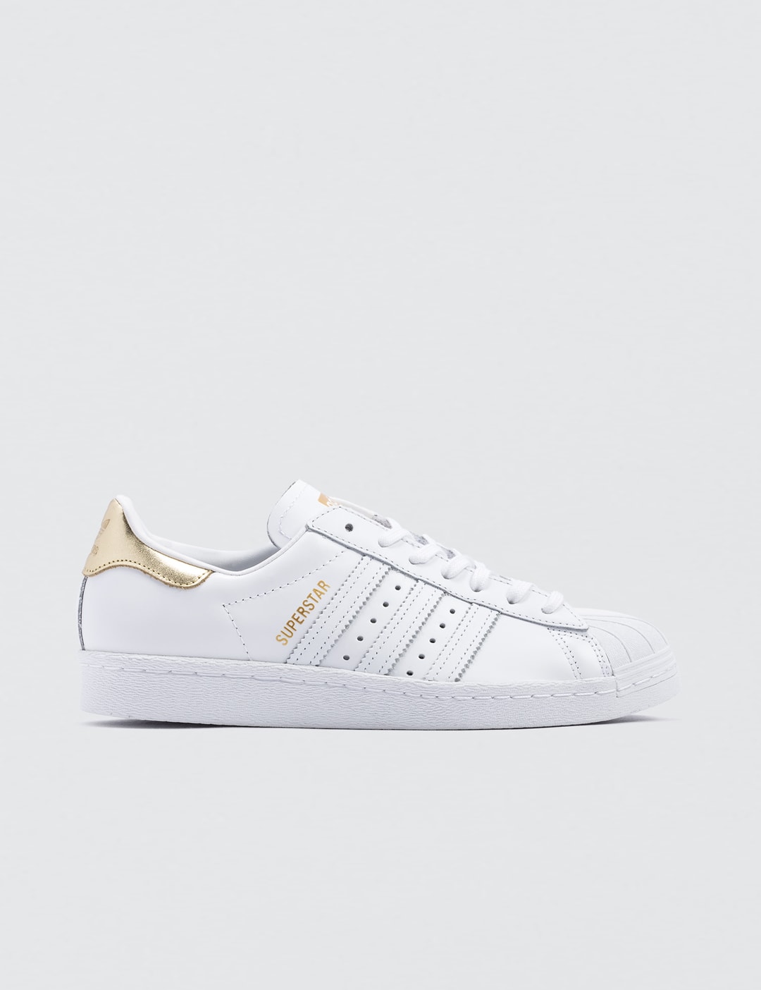 金ベロ adidas Originals 80s Super Star 27.5 adidas Superstar 80s White Gold Metallic for Sale