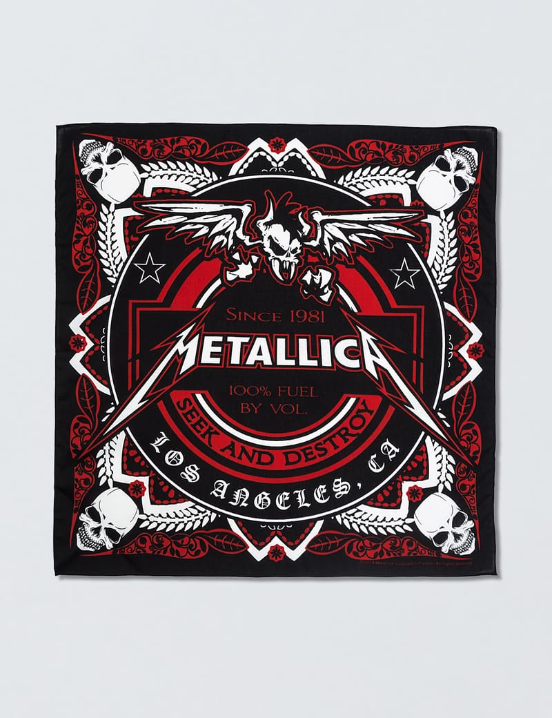 Tour Merch - Metallica Seek And Destroy Bandana | HBX