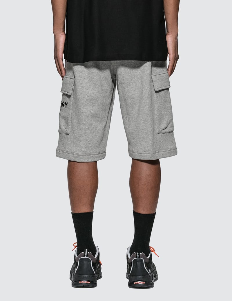 Burberry - Horseferry Print Cotton Drawcord Shorts | HBX