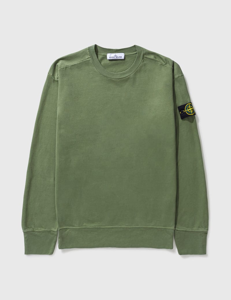 Stone Island - クラシック コットン スウェットシャツ | HBX - ハイプ