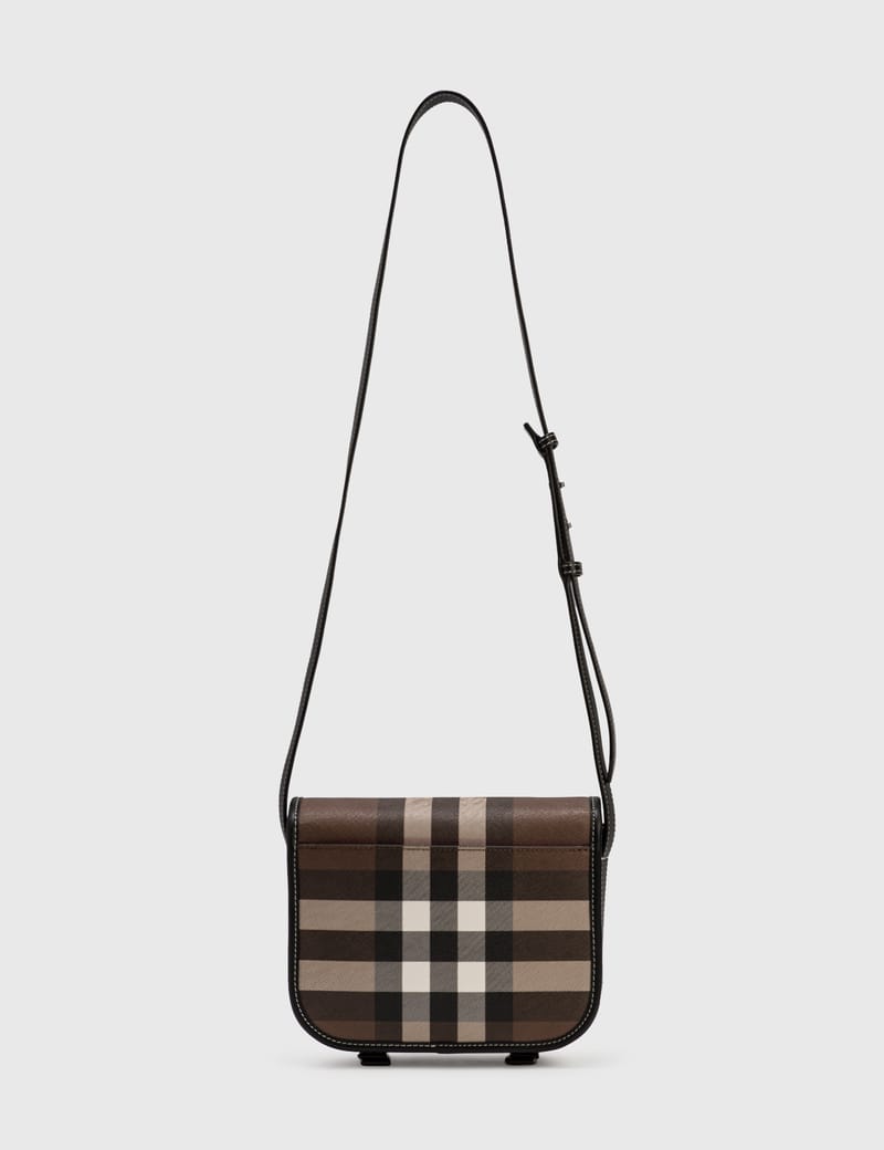 Burberry - チェック Eキャンバス メッセンジャーバッグ | HBX