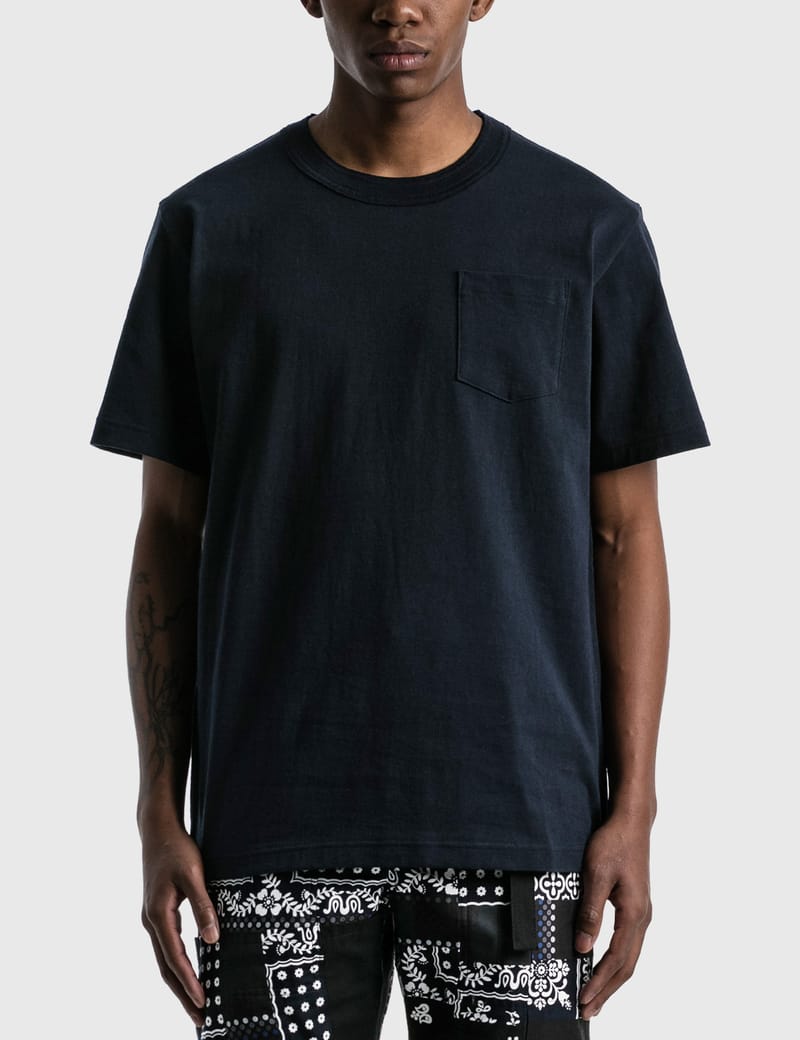 sacai サカイ Mサイズ ポルカドット Tシャツ ドッキング 半袖T