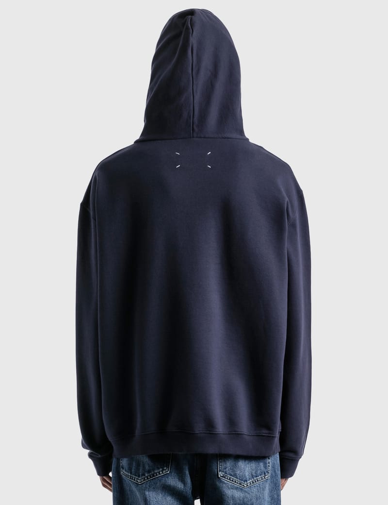 Maison Margiela - Numbers Logo Embroidered Hoodie | HBX Maison Margiela - Numbers Logo Embroidered Hoodie | HBX