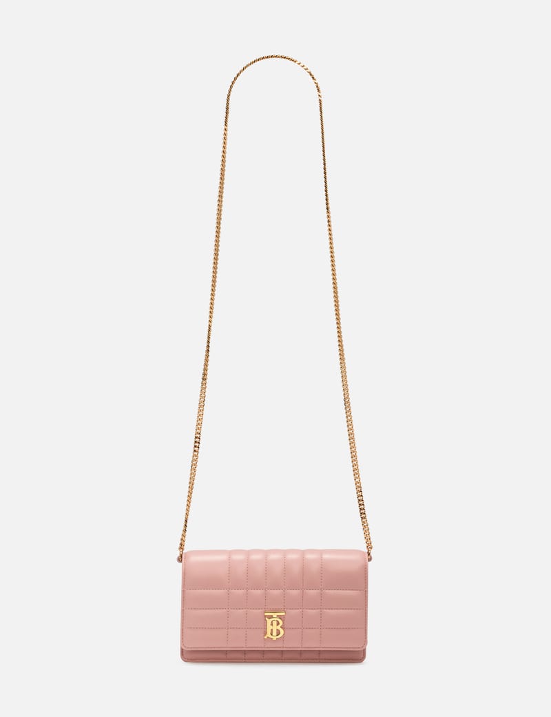 Burberry nylon shops clutch/ shoulder bag. Pink/ brown