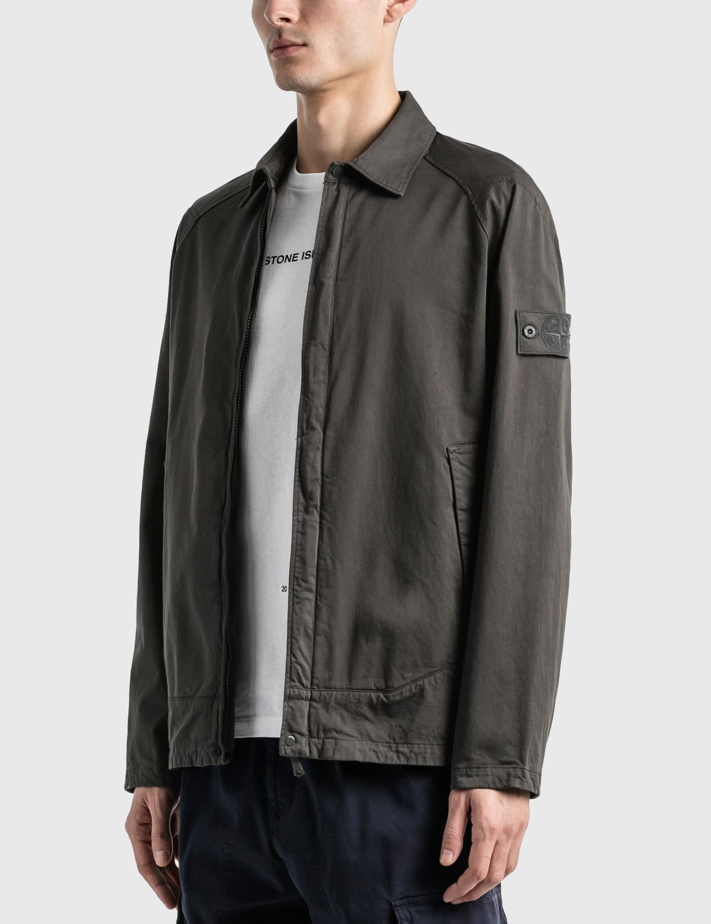 Stone Island - Ghost Piece Overshirt | HBX - Globally Curated 