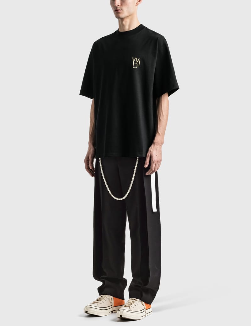 We11done - Pearl Chain Baggy Trouser | HBX