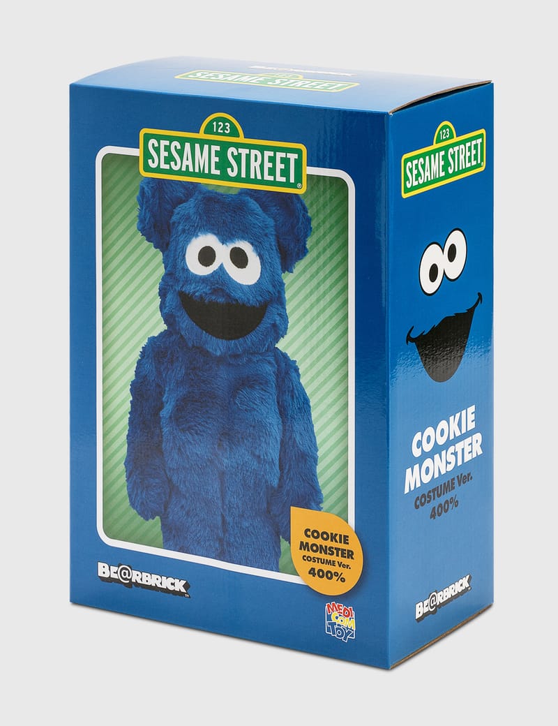 Medicom Toy - Be@rbrick Cookie Monster Costume Ver. 400% | HBX