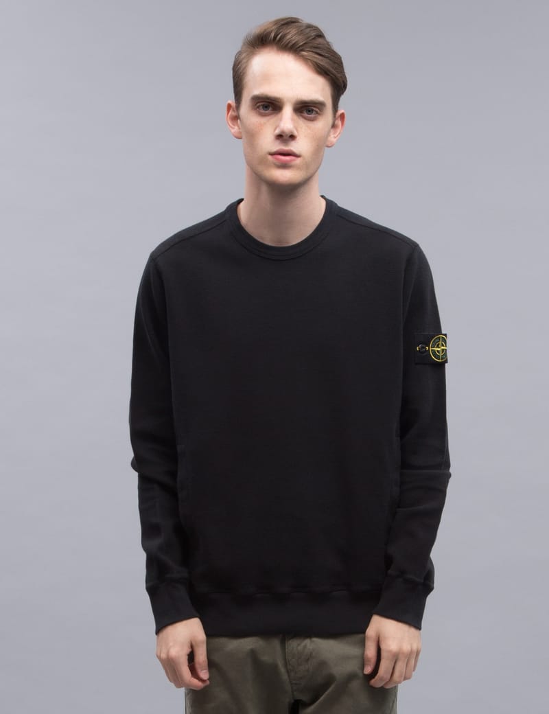Stone Island - Sweatshirt With Side Pocket | HBX - Globally