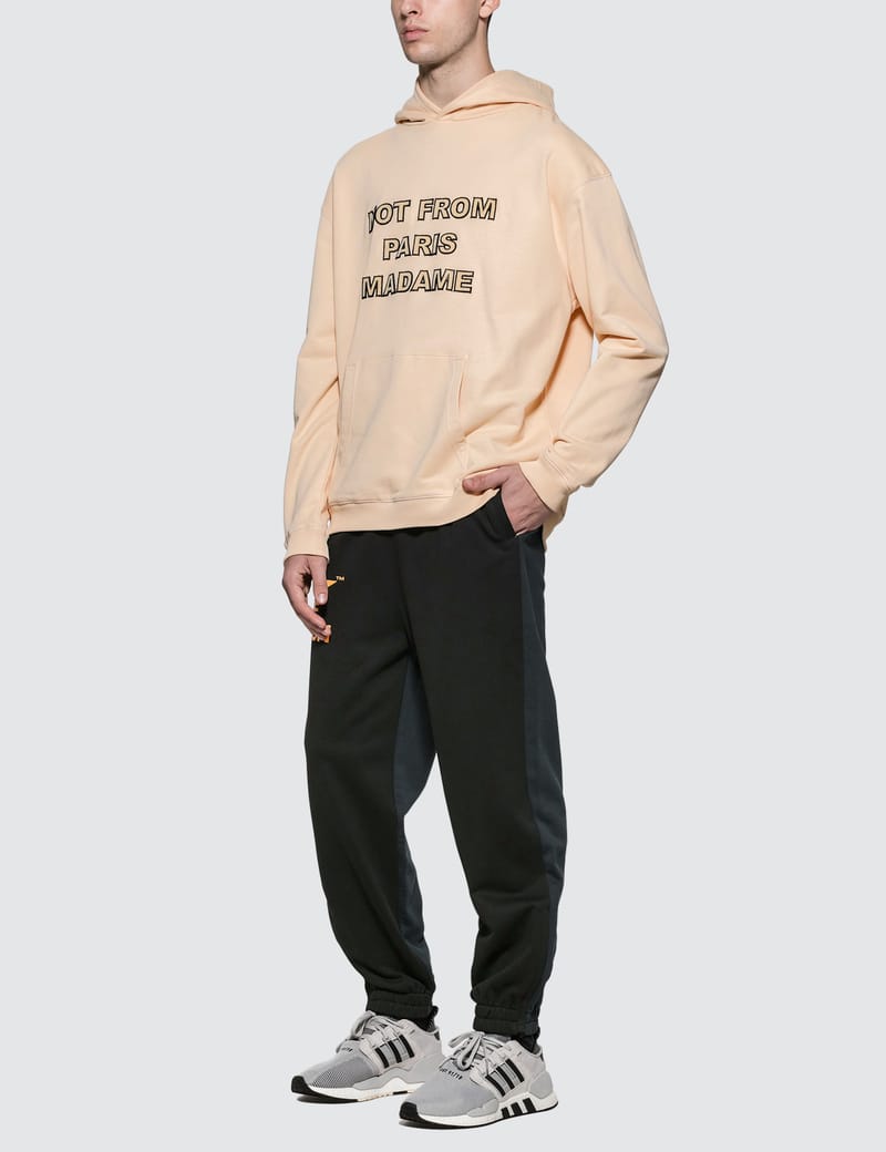 パーカー・フーディ Drole de Monsieur NFPM Printed Hoodie Cream HO108-CMCREAM Sweatshirts & Hoodies