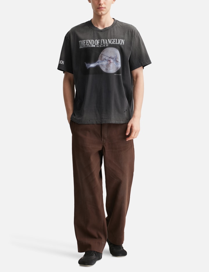 Protocol-Index Neon Genesis Evangelion T-shirt - Oversized overdyed ...