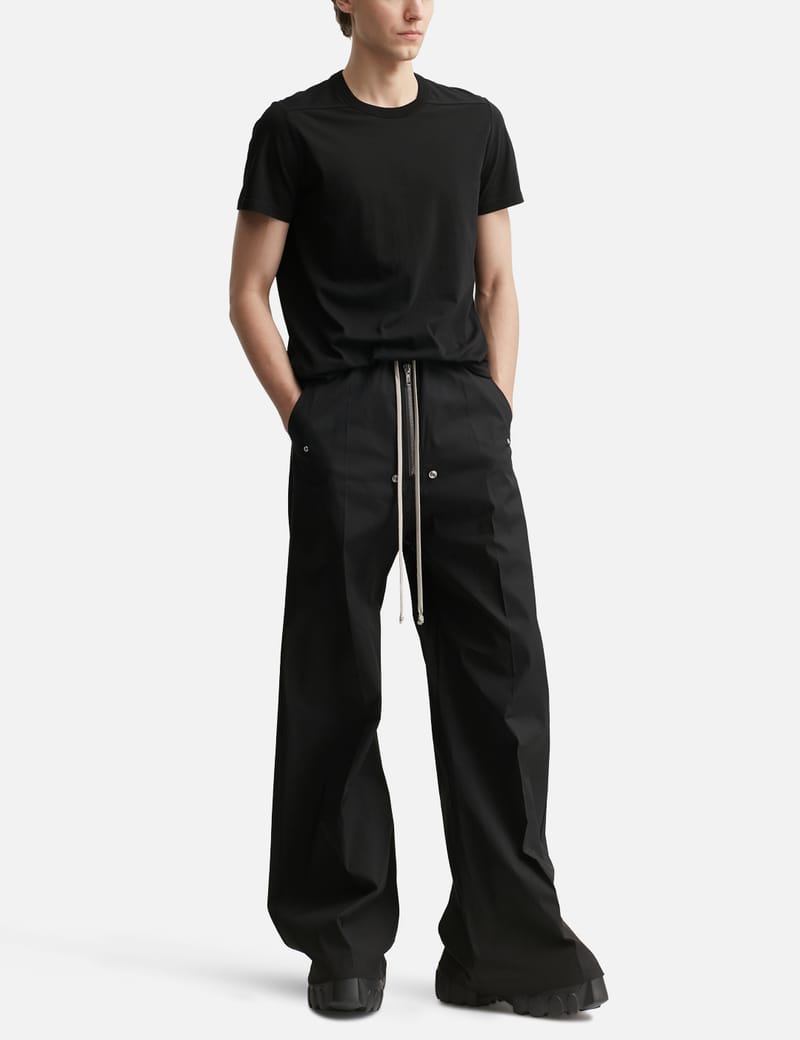 Rick Owens - Hollywood Wide Bela Pants In Dinge Linen Twill | HBX