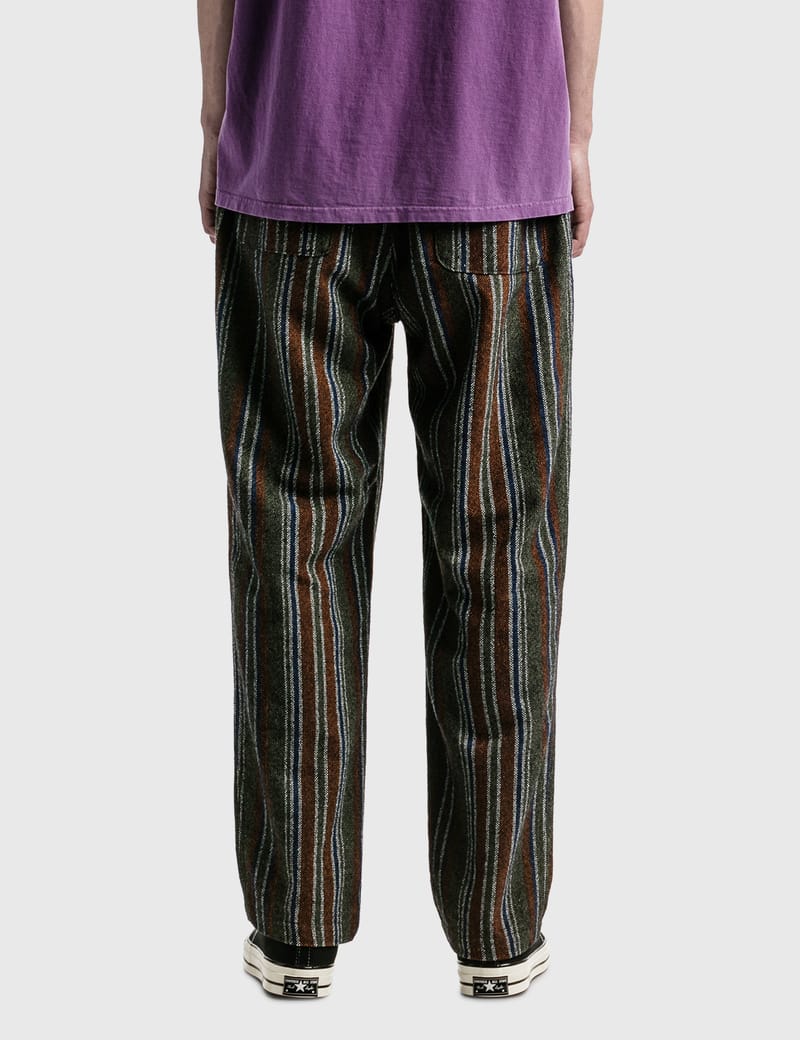 Stüssy - Wool Stripe Relaxed Pants | HBX - Globally Curated